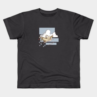 Paper Boat with Plant Kids T-Shirt